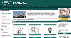 Desktop Screenshot of abcrubber.com